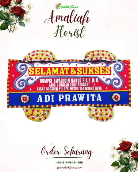 Papan Bunga Ucapan Selamat Sumbergondang